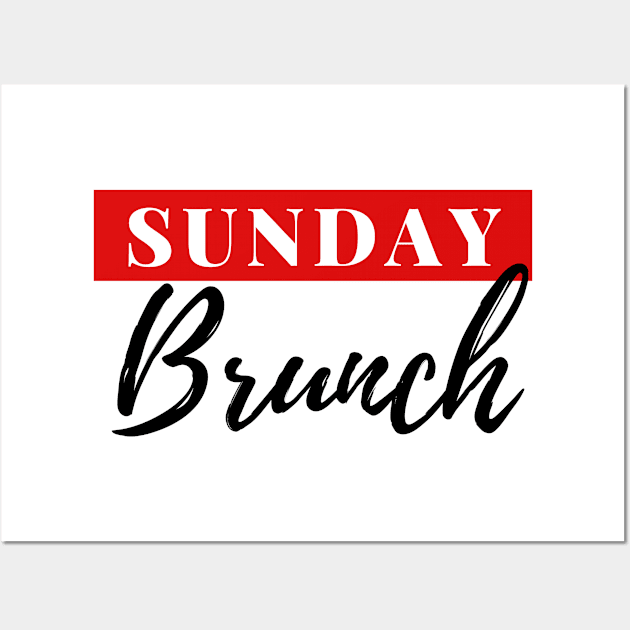 Sunday Brunch Wall Art by 29 hour design